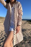 Camisa Cala Block Print Lila