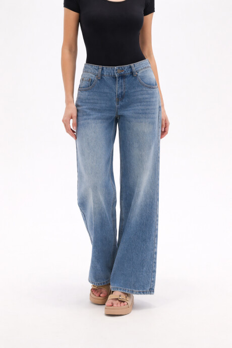 Pantalon Alenca Azul Claro