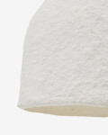 Lámpara de techo Sineu de papel maché blanco Ø 34,5 cm Lámpara de techo Sineu de papel maché blanco Ø 34,5 cm