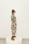 CAMISERO BRENDA MAXI GREEN WORN FLOWERS CAMISERO BRENDA MAXI GREEN WORN FLOWERS