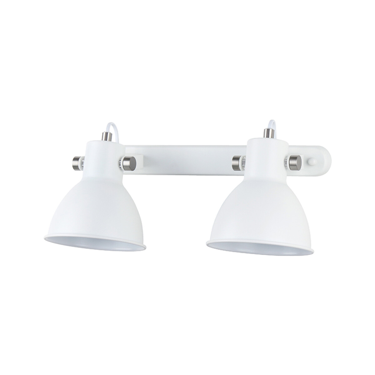 Spot de pared campana blanco direccionable 2XE27 - IX9760X 