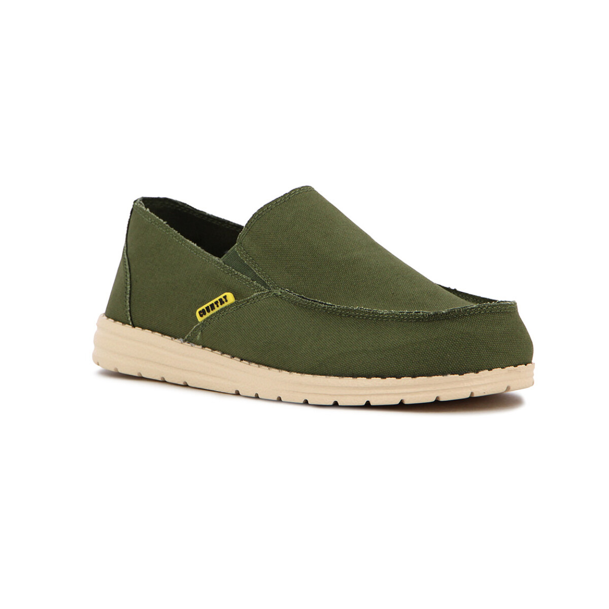 Country Zapato Casual De Hombre Con Elastico - Kaki - Kaki 