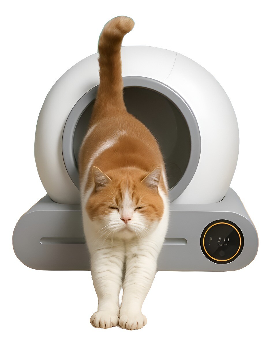 BAÑO SANITARIO INTELIGENTE AUTOMÁTICO GATOS APP CELULAR 