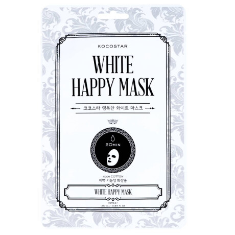 Cofre Kocostar White Happy Mask + Moisture Foot Mask + Foot Peeling Mask Cofre Kocostar White Happy Mask + Moisture Foot Mask + Foot Peeling Mask