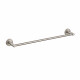 Toallero Barral Simple Metal Roma Gris Brushed Nickel
