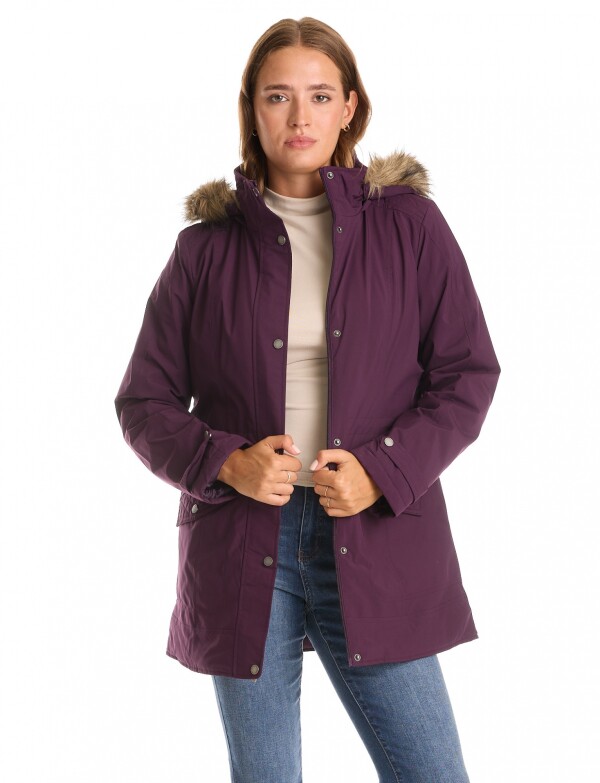 Gabardina Impermeable & Forro Termico VIOLETA