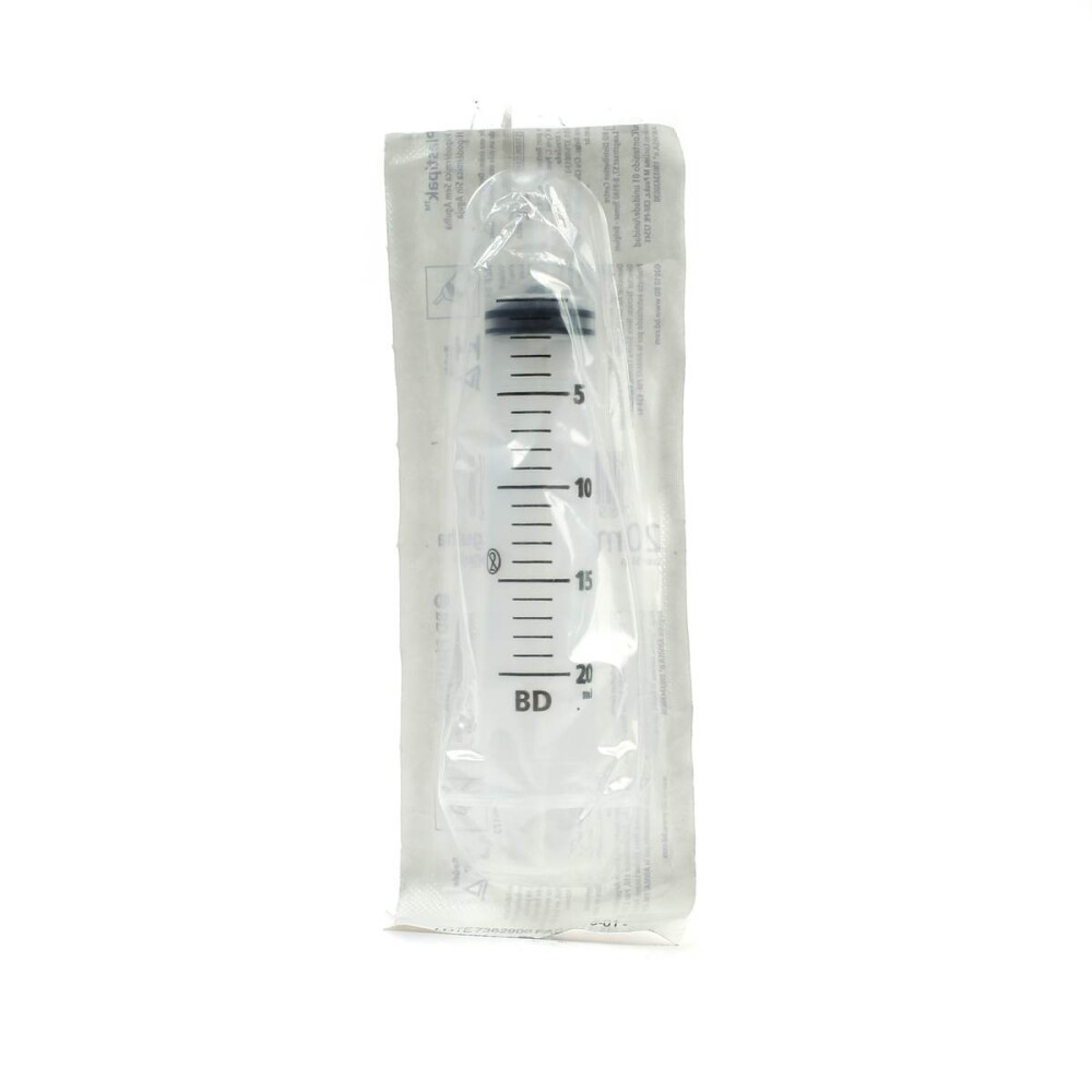 JERINGA DES.X 20 ML.S/ AGUJA UNID. única