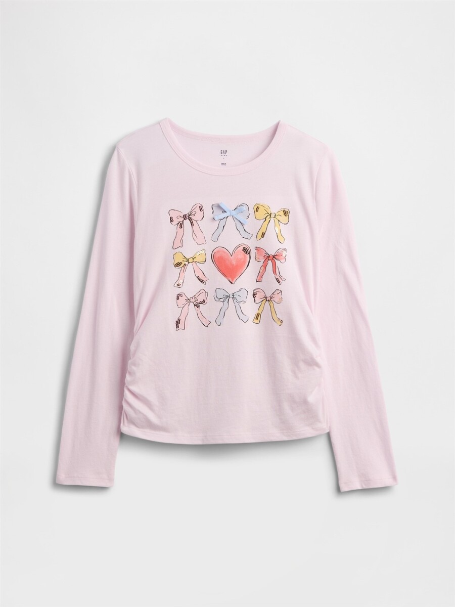 Remera Niña - Pink Dogwood 