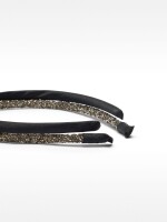 Conjunto De Diademas Finas negro