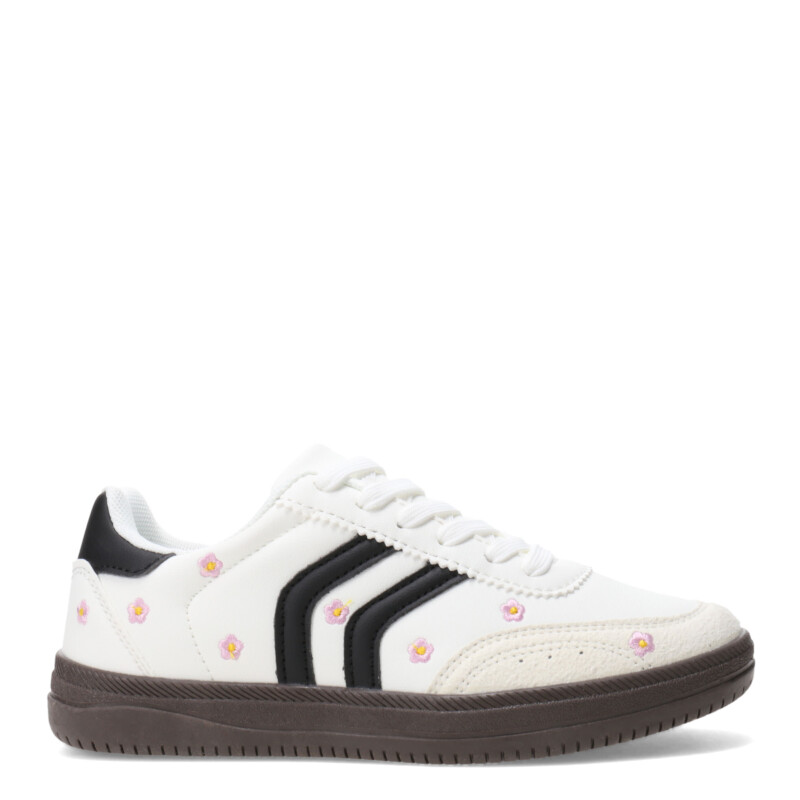 Championes de Mujer Miss Carol AKAS con bordado Blanco