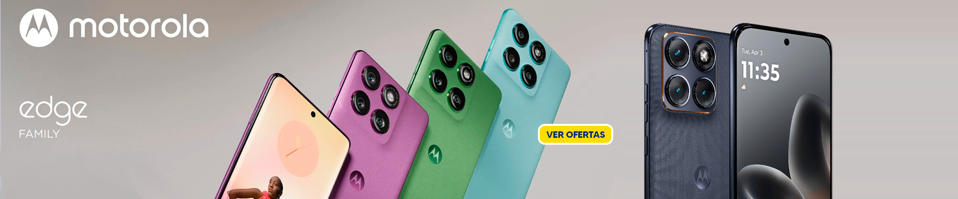 ¡Llegó Motorola Edge sorprendente, con súper Descuentos!