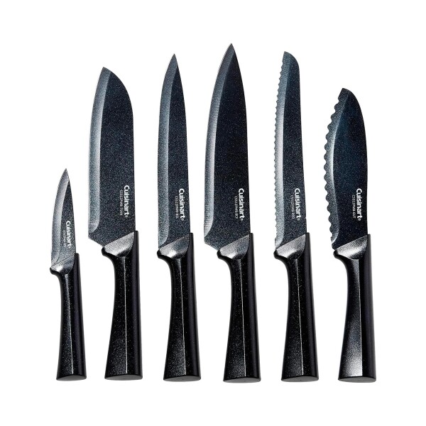 Juego de 6 Cuchillos c/estuches Advantage Acero Inox - Negro C55-12PMB Juego de 6 Cuchillos c/estuches Advantage Acero Inox - Negro C55-12PMB