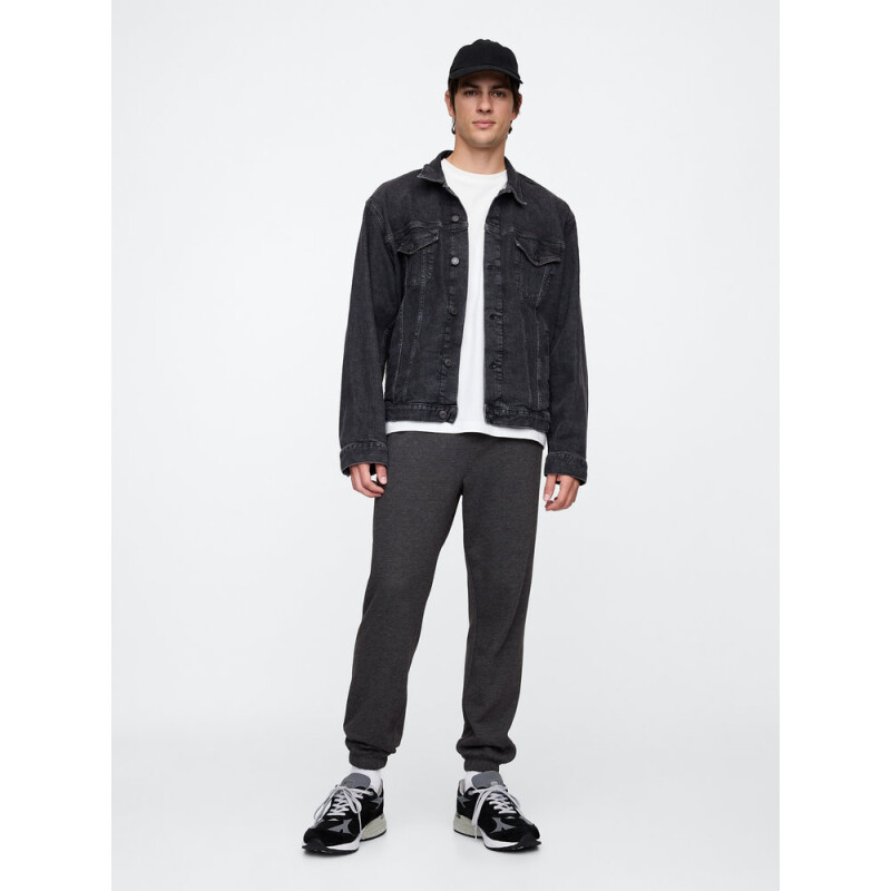 V-FRCH FT HERITAGE LOGO JOGGER B85 CHARCOAL HEATHER