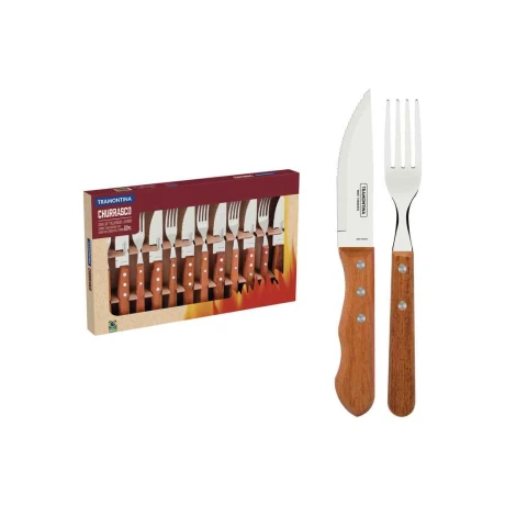 Cubiertos Tramontina Jumbo Dynamic 12 PZS 001