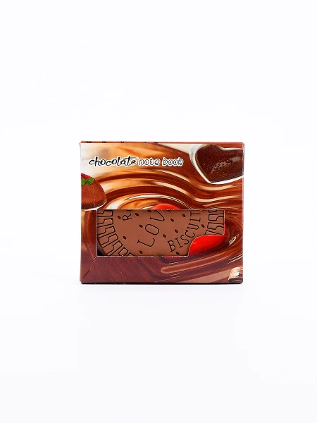 LIBRETA GALLETA DE CHOCOLATE MARRON