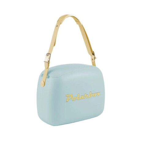 Conservadora Lunchera Térmica Pop 6L Polarbox c/2 Tuppers Celeste/amarillo