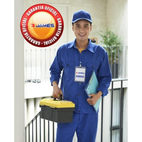 Estufa a Radiador De Aceite James 1500W 7 Elementos Blanco