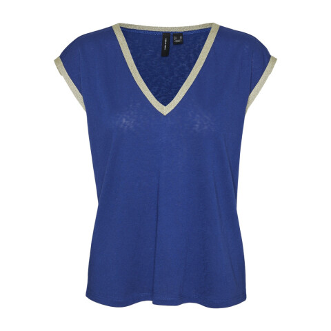 VMGALDORA SL TOP JRS BTQ Mazarine Blue