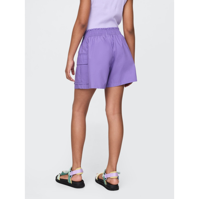 WOV PO UTILITY CARGO SHORT PURPLE LOGANBERRY