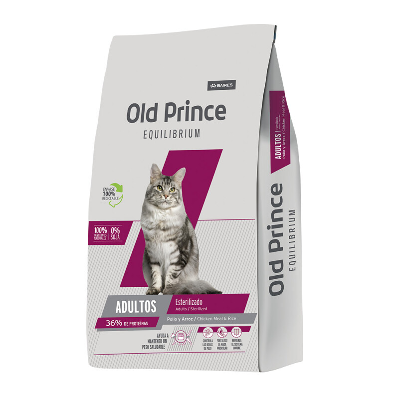 Old Prince Equilibrium Gato Castrado 3 kgs
