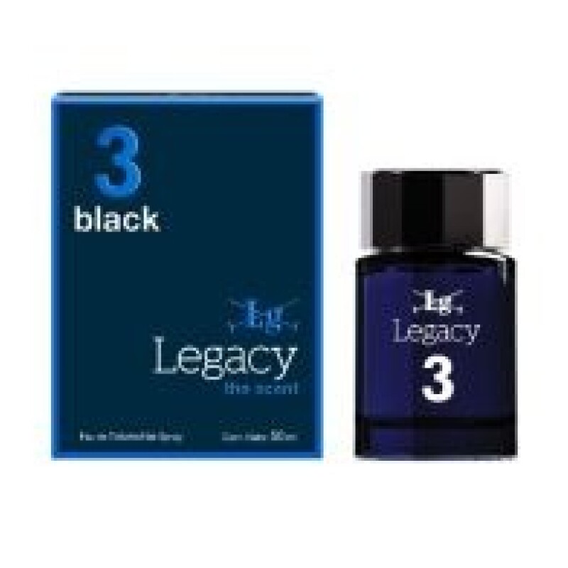 Perfume Hombre Legacy 3 Black 50Ml. Perfume Hombre Legacy 3 Black 50ml.
