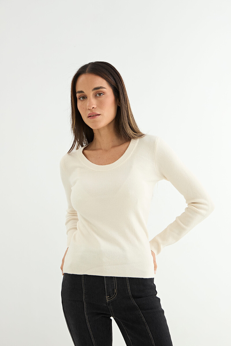 SWEATER DALENI - CRUDO 