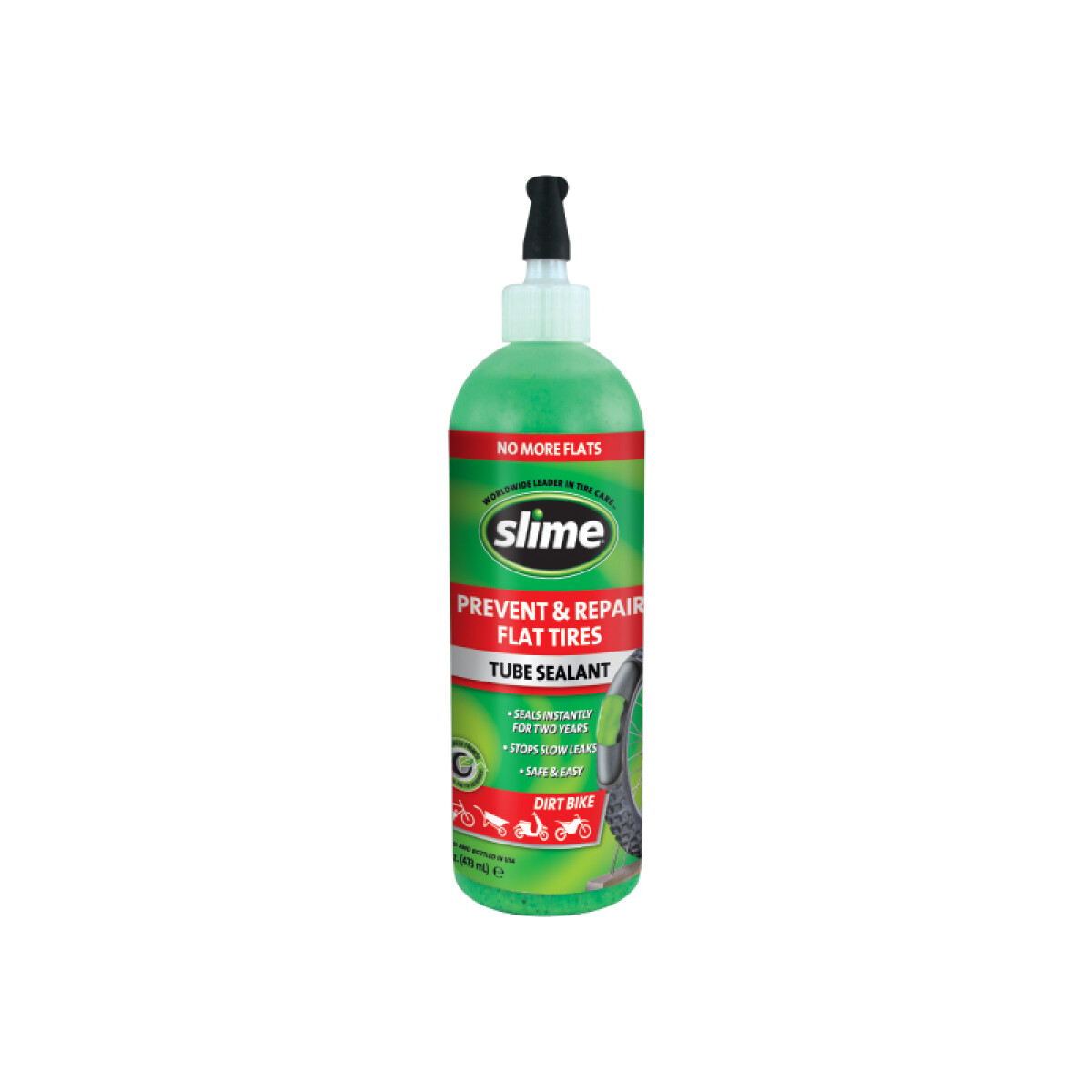 Sellador Preventivo Y Reparador De Neumáticos De Emergencia Para Biciletas/motos Slime 