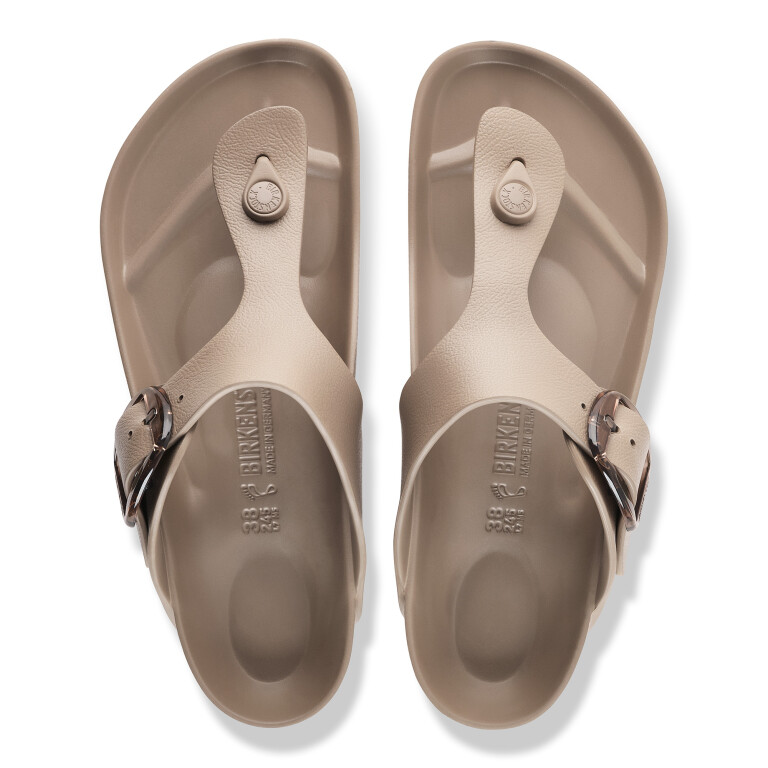 PRE VENTA - Sandalia Gizeh Big Buckle EVA Gray Taupe Gray Taupe