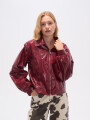 Chaqueta Chunk Cereza