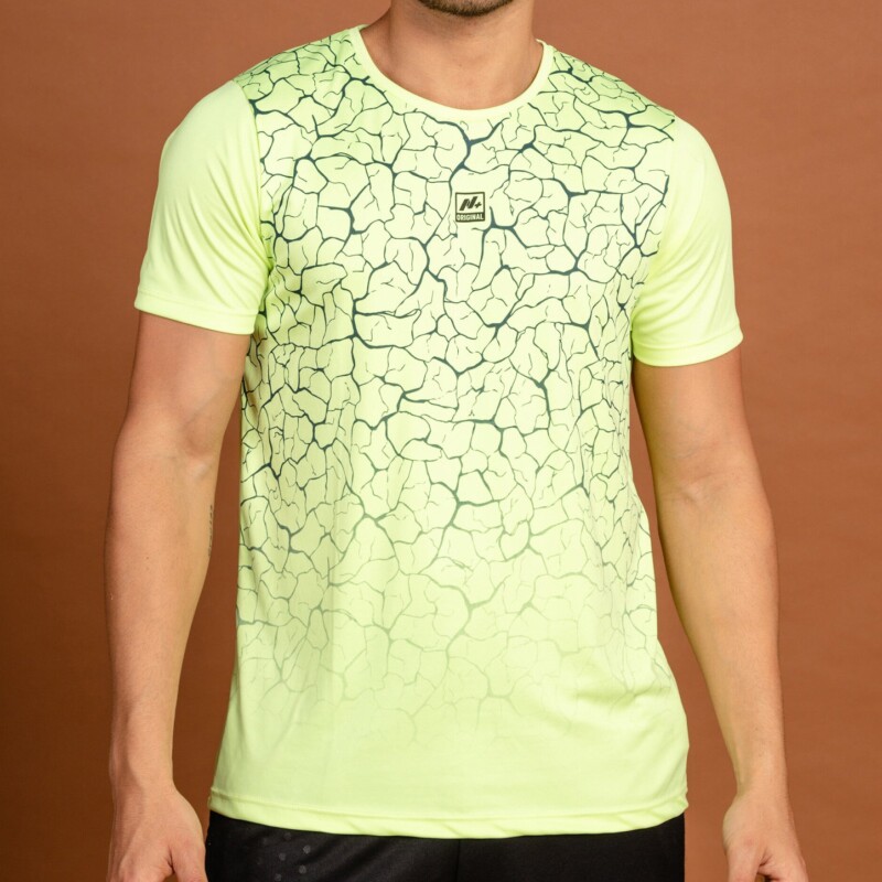 Remera de Hombre N+ Woods Amarillo