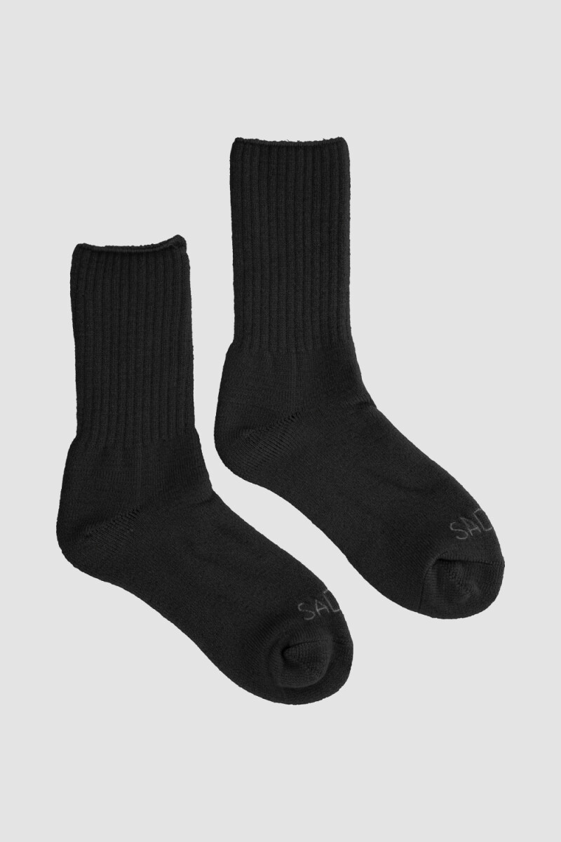 Medias lisas soft - Negro 