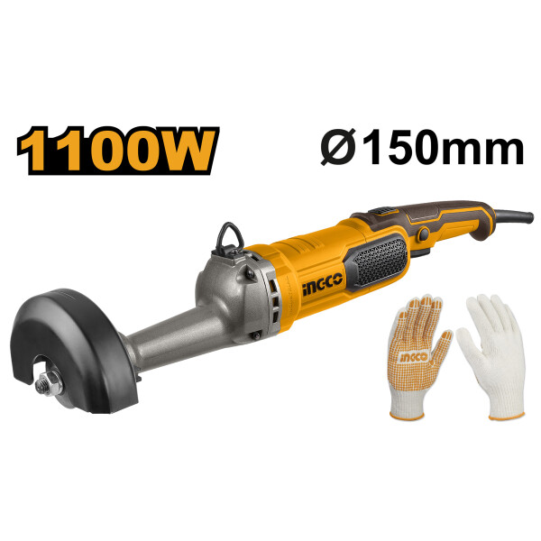 AMOLADORA RECTA 1100W 150MM INGCO SG11008 AMOLADORA RECTA 1100W 150MM INGCO SG11008