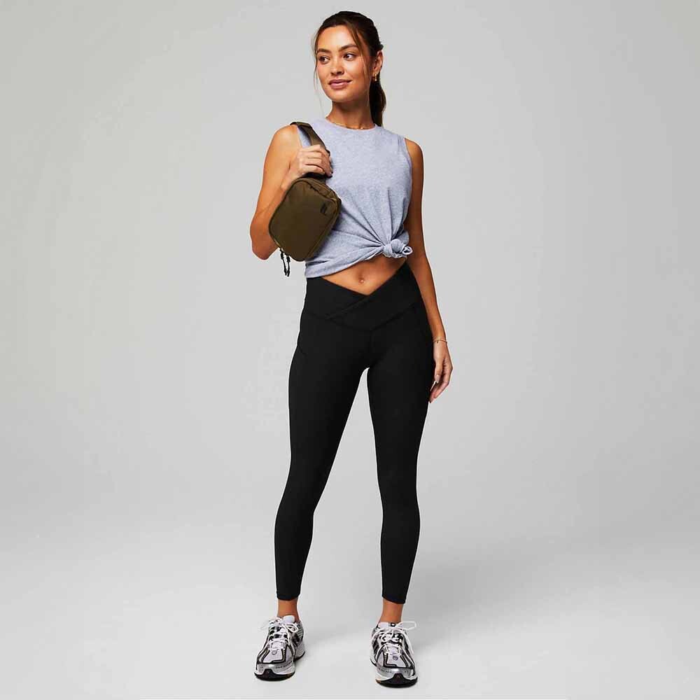 Polo Training 100% Cotton Tank Mujer Classic Grey Heather