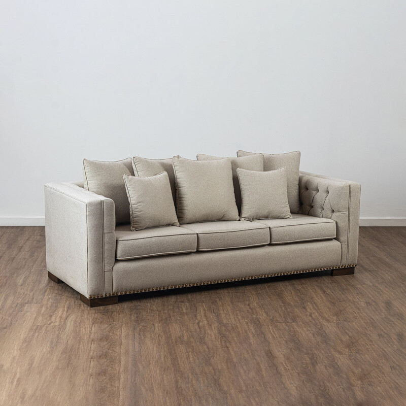 (CD) SOFA 3 PUESTOS MARIANA - CRUDO 305530 Unica