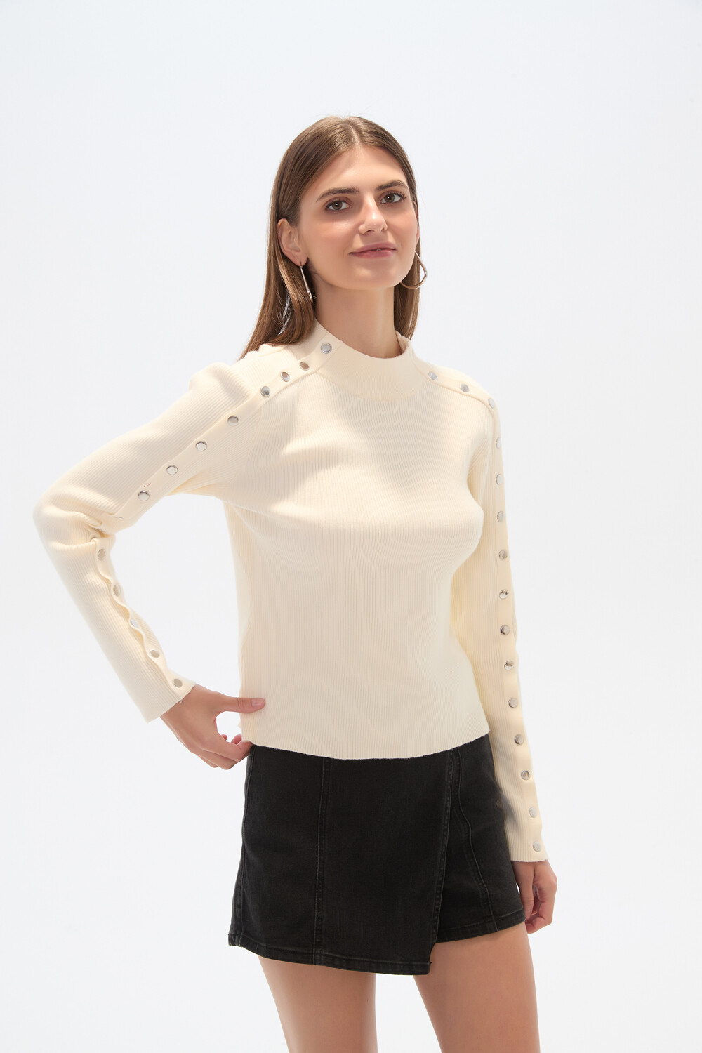 Sweater Caddie Crudo / Natural