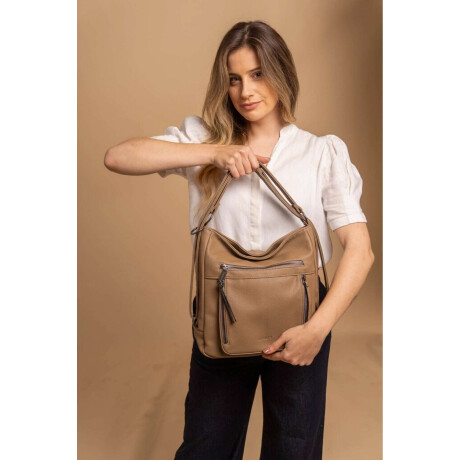 Bandolera Calendula Topo