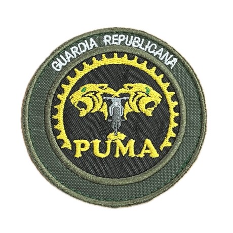 Parche bordado Guardia Republicana - Puma Curso III Verde