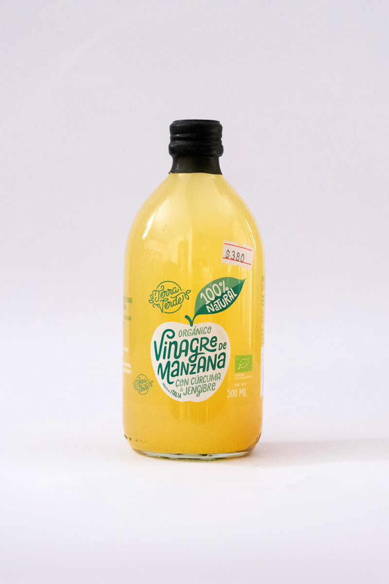 Vinagre de Manzana con Cúrcuma y Jengibre · 500ml Vinagre de Manzana con Cúrcuma y Jengibre · 500ml
