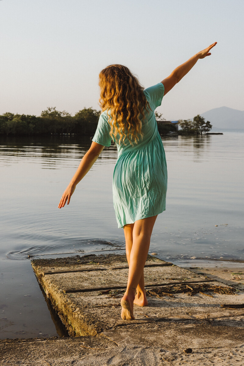 Maria Botones Turquesa