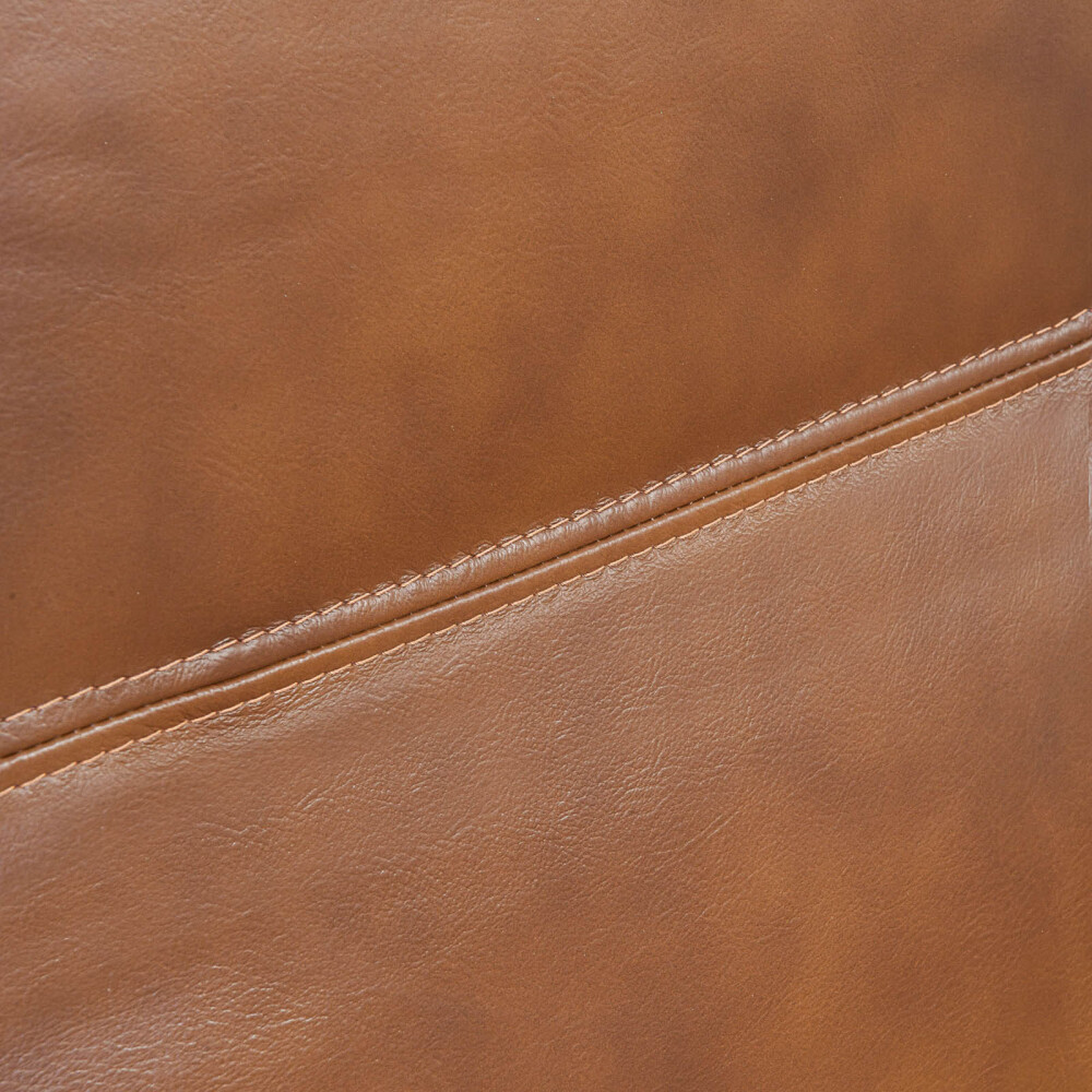 RECLINABLE CUERO MARRON AOI