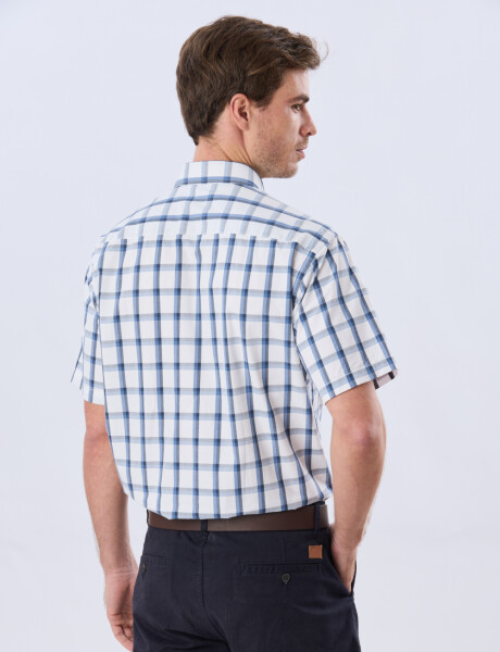 CAMISA CUADROS Azul