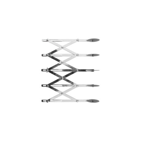 Corta Pastas Extensible 5 Ruedas de Acero Inoxidable Corta Pastas Extensible 5 Ruedas de Acero Inoxidable