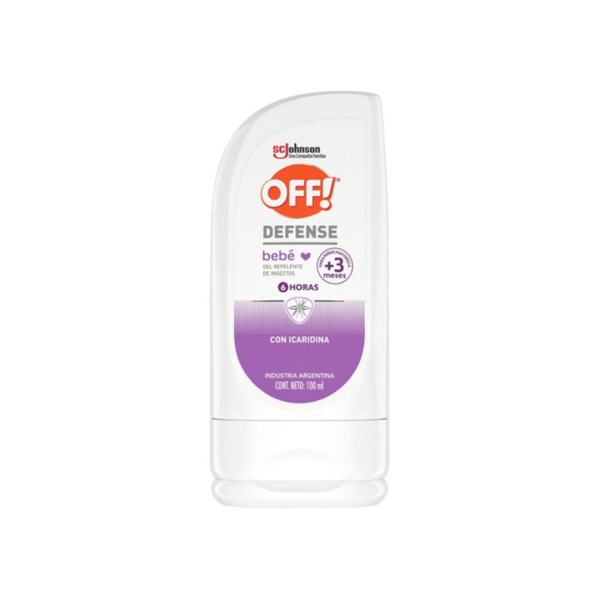 REPELENTE GEL OFF DEFENSE KIDS 100ML 