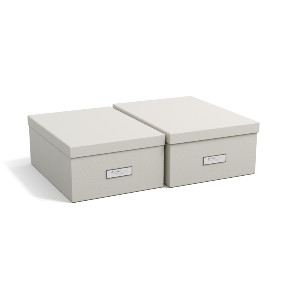 SET 2 CAJAS ORG C/TAPA PAPEL ULRIKA