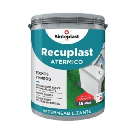RECUPLAST ATERMICO TECHOS Y MUROS 4KGS SINTEPLAST ++ N/a