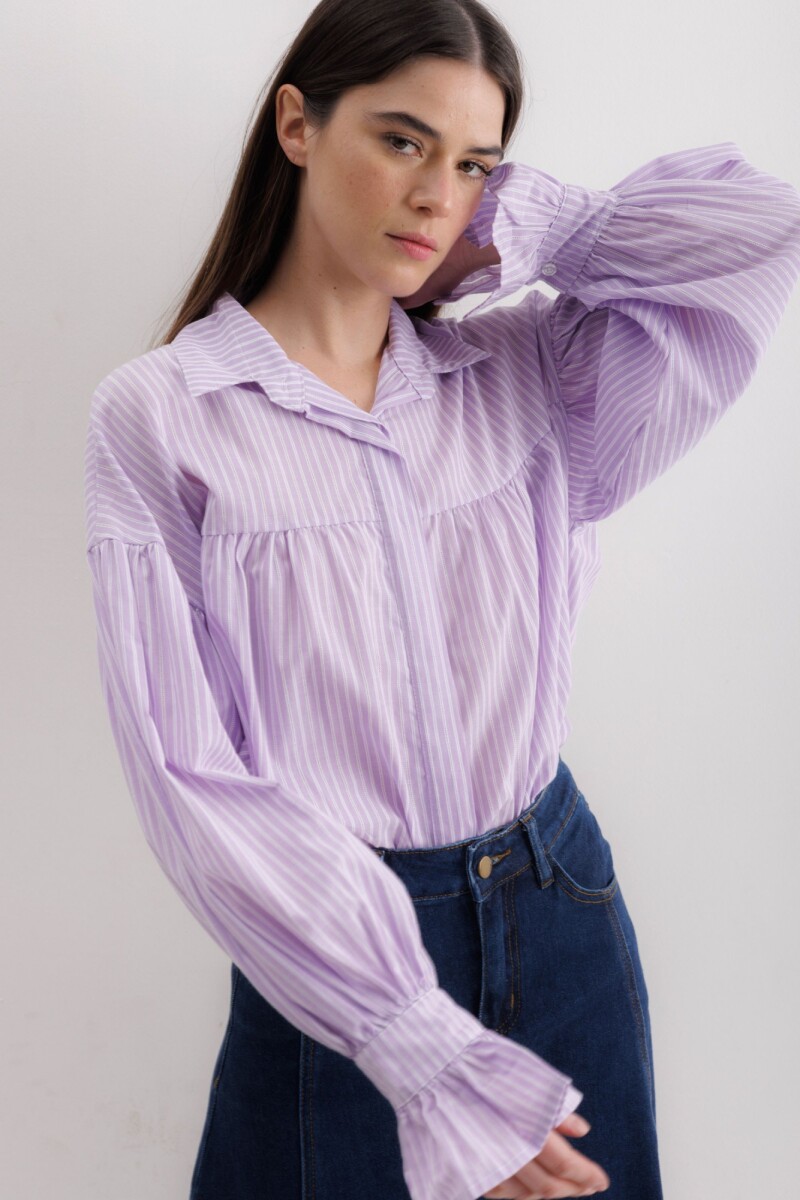 Camisa Gaia Lila