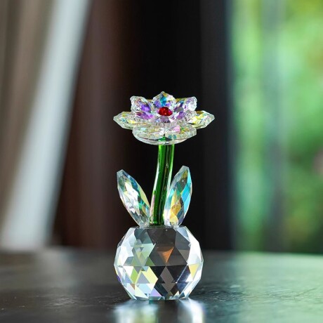 Flor Cristal Multicolor Decorativa Multicolor Flor Cristal Multicolor Decorativa Multicolor
