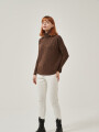 Polera Masina Marron Melange
