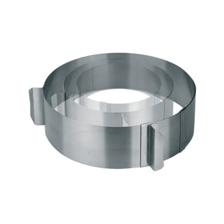 Aro Extensible Redondo de Acero Inoxidable 16 a 30 cm Aro Extensible Redondo de Acero Inoxidable 16 a 30 cm