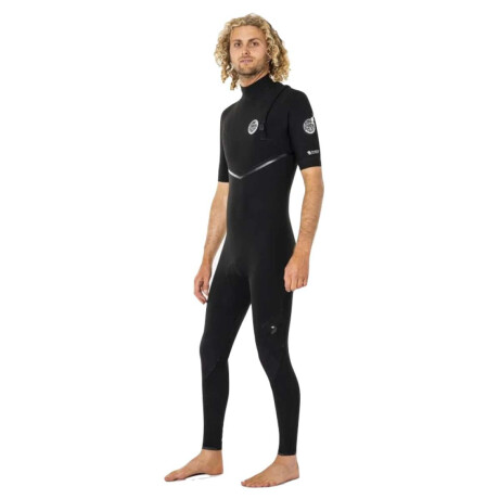 Traje Rip Curl E BOMB 2/2 Zip Free (sin cierre) Negro